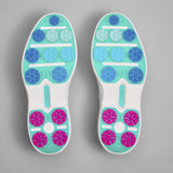 G/FORE Gallivan2R Men’s Golf Shoes - Embossed Skull & Tees - Snow / Nimbus