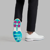 G/FORE Gallivan2R Men’s Golf Shoes - Embossed Skull & Tees - Snow / Nimbus