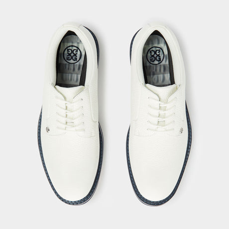 G/FORE Gallivanter Full Grain Leather Men’s Golf Shoes – Snow / Twilight
