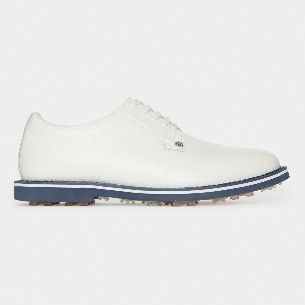 G/FORE Gallivanter Pebble Leather Men’s Golf Shoes – Snow / Twilight