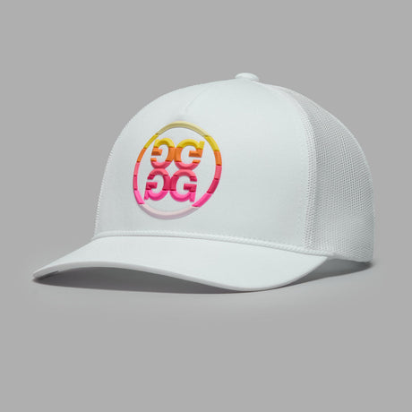 G/FORE Gradient Circle G's Trucker Cap - Snow