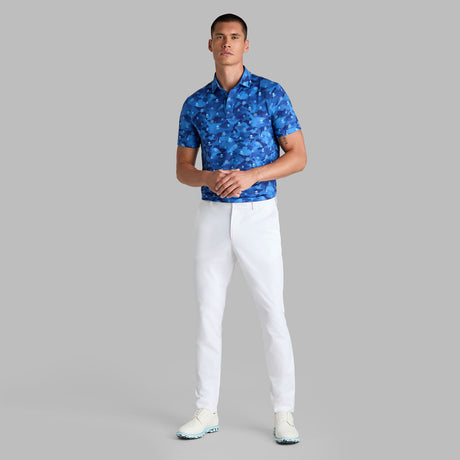 G/FORE Icon Camo Tech Jersey Polo Shirt - Men's 4-Way Stretch - Azul