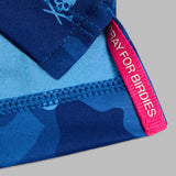 G/FORE Icon Camo Tech Jersey Polo Shirt - Men's 4-Way Stretch - Azul