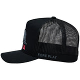 G/FORE LA Cali Bear Trucker Cap - Onyx