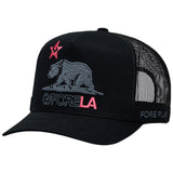 G/FORE LA Cali Bear Trucker Cap - Onyx
