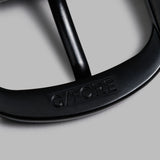 G/FORE Men's Circle G's Webbed Belt – Pebble Full Grain Leather – Onyx