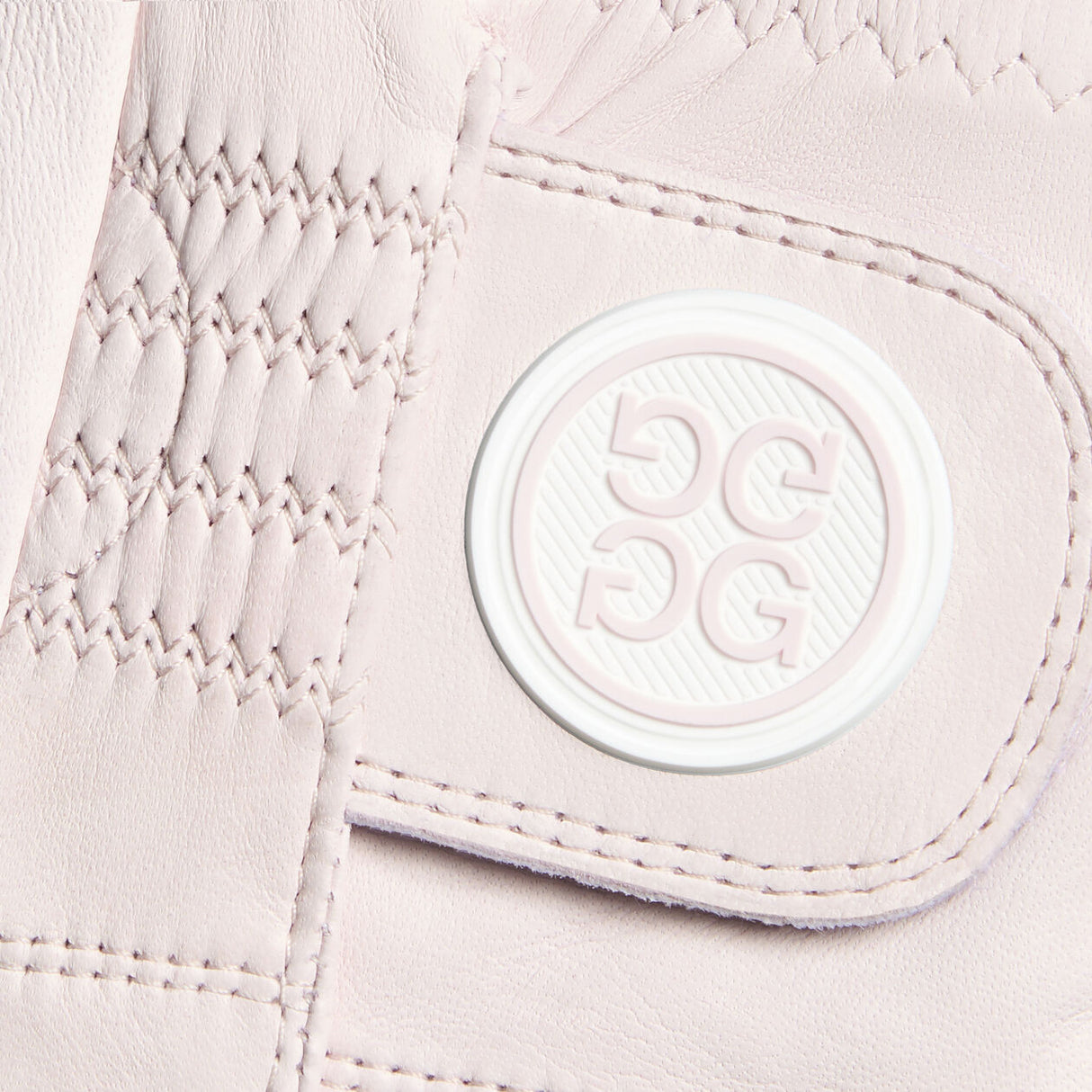 G/FORE Men's Signature Golf Glove – Premium Cabretta Leather – Blush