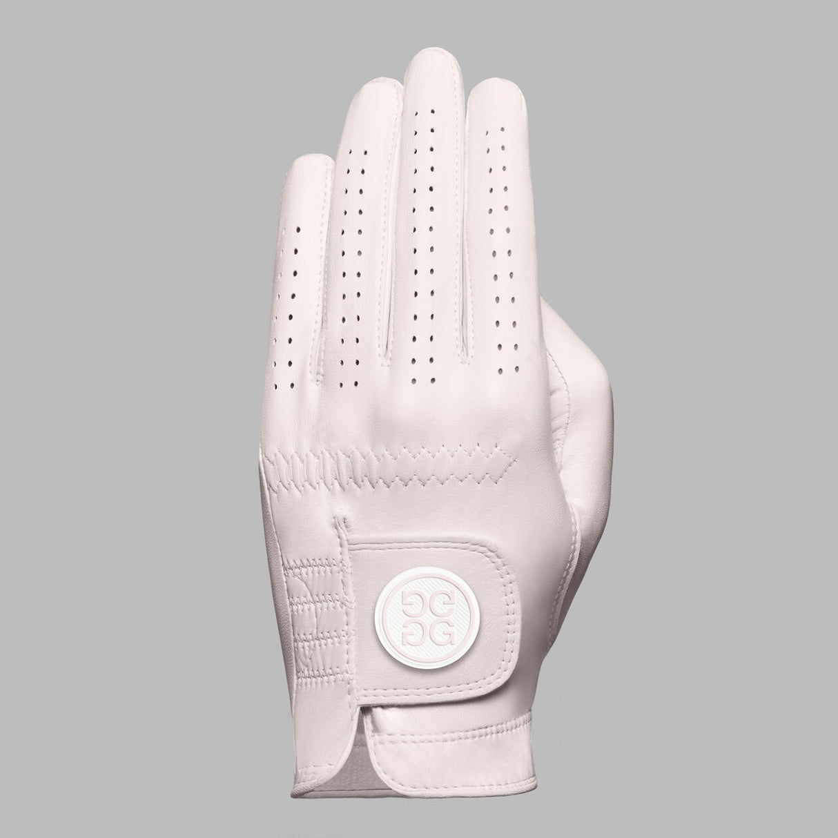 G/FORE Men's Signature Golf Glove – Premium Cabretta Leather – Blush