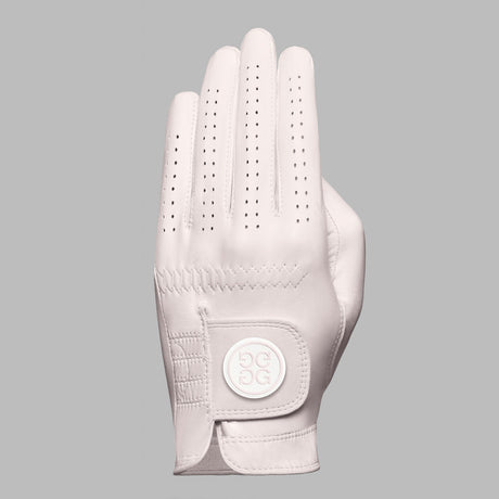 G/FORE Men's Signature Golf Glove – Premium Cabretta Leather – Blush