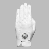 G/FORE Men's Signature Golf Glove – Premium Cabretta Leather – Snow