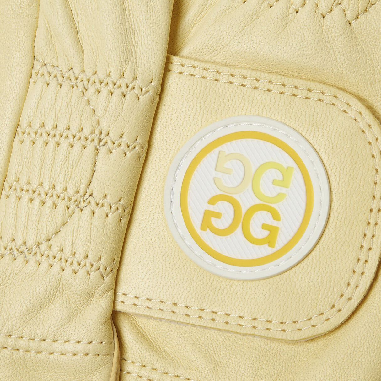 G/FORE Men's Signature Golf Glove – Premium Cabretta Leather – Sunshine