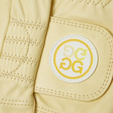 G/FORE Men's Signature Golf Glove – Premium Cabretta Leather – Sunshine