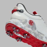 G/FORE MG4+ O2 G/Lock Softspike Men’s Golf Shoes – Camo Mid Sole - Snow / Charcoal