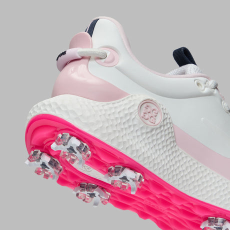 G/FORE MG4+ O2 G/Lock Softspike Women’s Golf Shoes - Snow / Blush Pink
