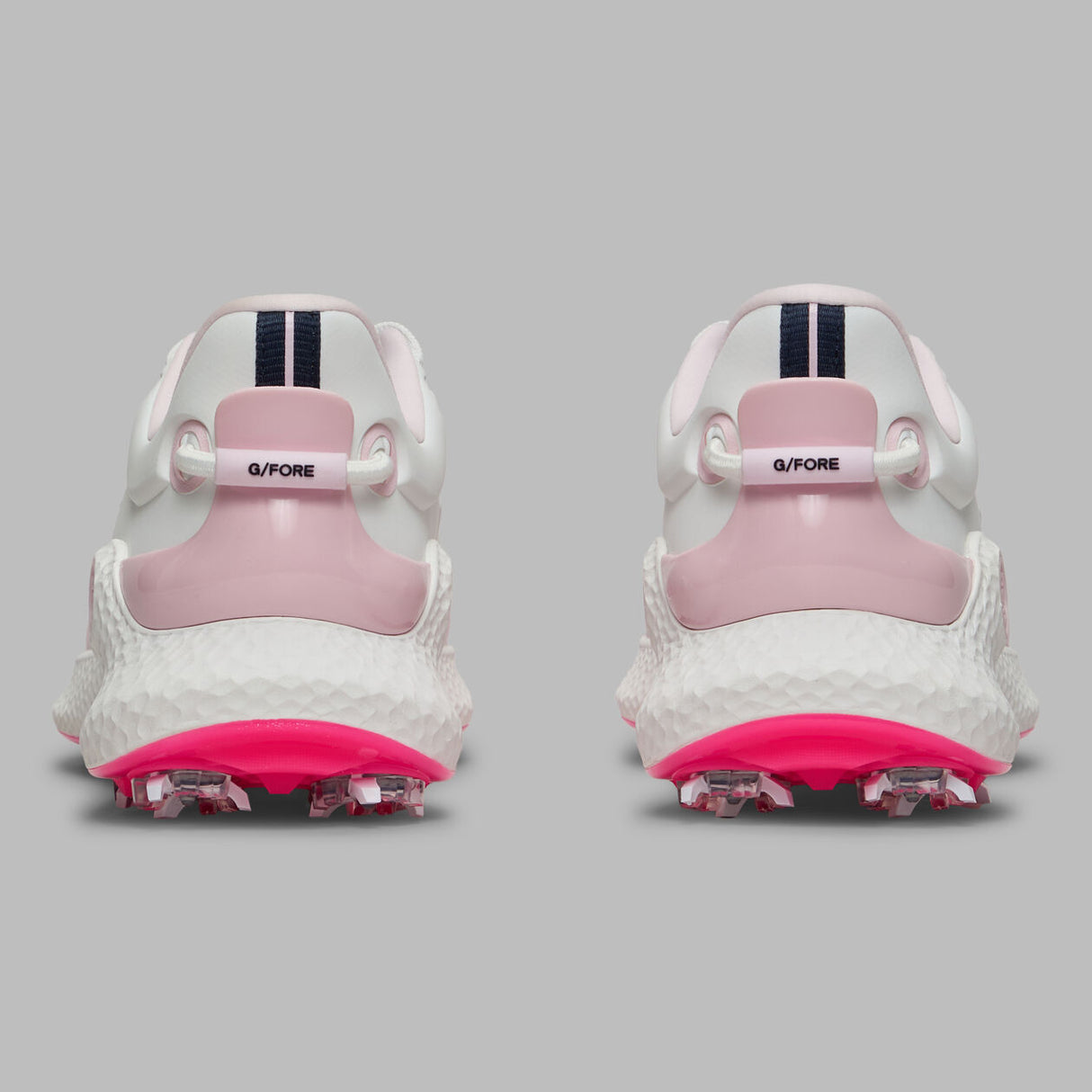 G/FORE MG4+ O2 G/Lock Softspike Women’s Golf Shoes - Snow / Blush Pink