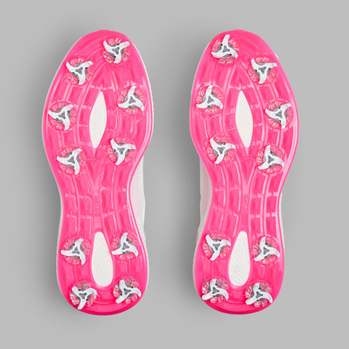 G/FORE MG4+ O2 G/Lock Softspike Women’s Golf Shoes - Snow / Blush Pink