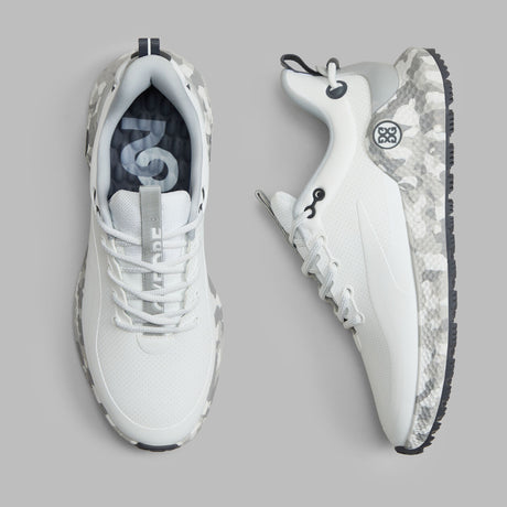 G/FORE MG4+ O2 Men’s Perforated Golf Shoes – Camo Accent - Snow / Nimbus