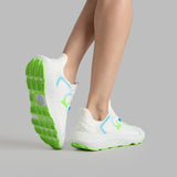 40% OFF - G/FORE MG4X2 Women’s Hybrid Golf Cross Trainers - Snow / Gecko - Size: UK 7