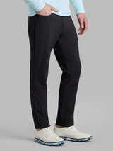 G/FORE Tour 5 Pocket Stretch Trousers – Men’s Technical Straight Leg – Onyx Black