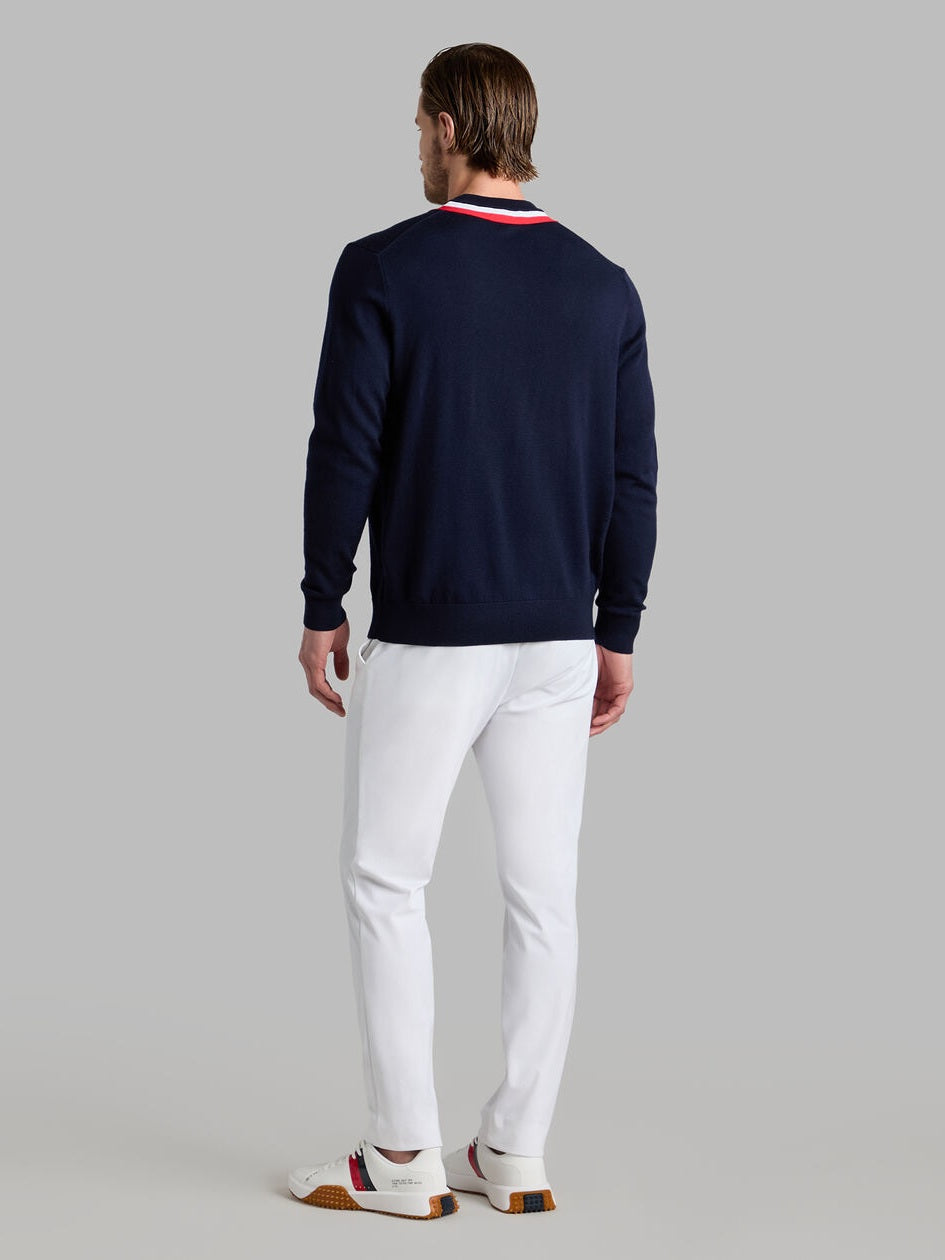 G/FORE Tour 5 Pocket Stretch Trousers – Men’s Technical Straight Leg – Snow