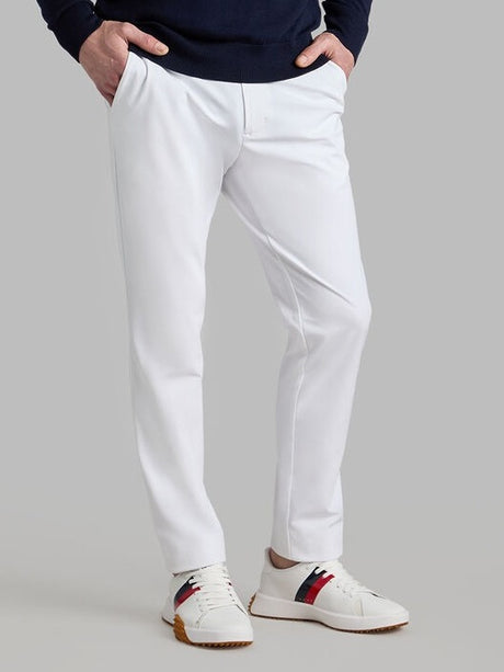 G/FORE Tour 5 Pocket Stretch Trousers – Men’s Technical Straight Leg – Snow