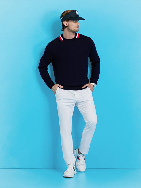 G/FORE Tour 5 Pocket Stretch Trousers – Men’s Technical Straight Leg – Snow