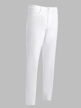 G/FORE Tour 5 Pocket Stretch Trousers – Men’s Technical Straight Leg – Snow