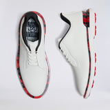 G/FORE Gallivan2R Camo Welt Men’s Spikeless Golf Shoes – Snow / Lava