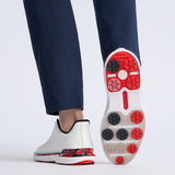 G/FORE Gallivan2R Camo Welt Men’s Spikeless Golf Shoes – Snow / Lava – Image 5