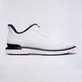 G/FORE Gallivan2R Longwing Men’s Spikeless Golf Shoes – Snow / Onyx – Image 3