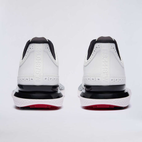G/FORE Gallivan2R Longwing Men’s Spikeless Golf Shoes – Snow / Onyx – Image 5