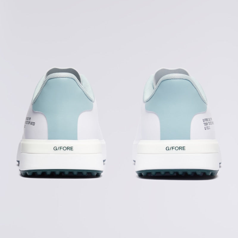 G/FORE G.112 Men’s Spikeless Golf Shoes – Snow / Light Sage – Image 5