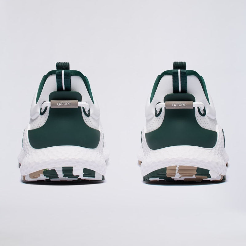 G/FORE MG4+ O2 Perforated Men’s Spikeless Golf Shoes – Snow / Pine – Image 5