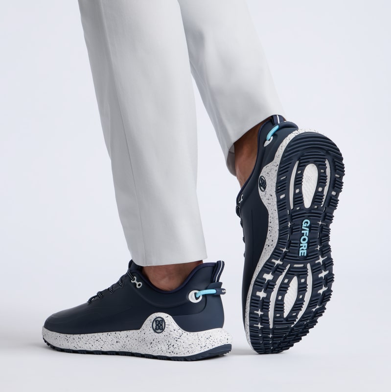 G/FORE MG4+ O2 Stippled Men’s Spikeless Golf Shoes – Twilight – Image 6