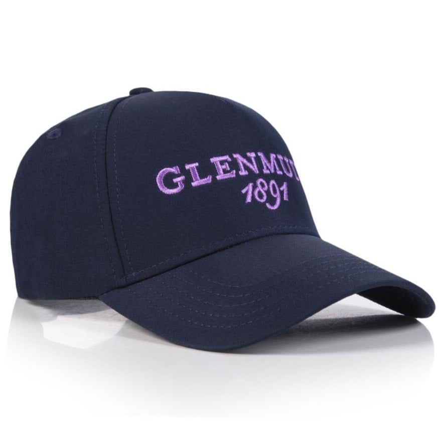 GLENMUIR Cowan Logo Golf Cap - Navy / Amethyst