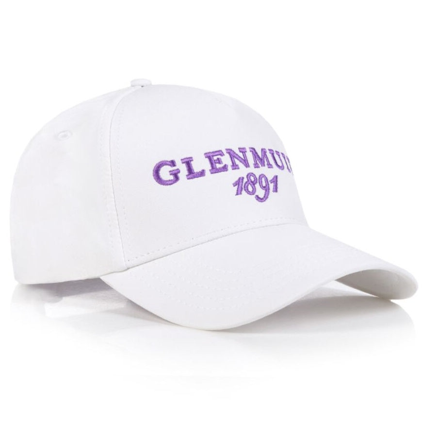 GLENMUIR Cowan Logo Golf Cap - White / Amethyst