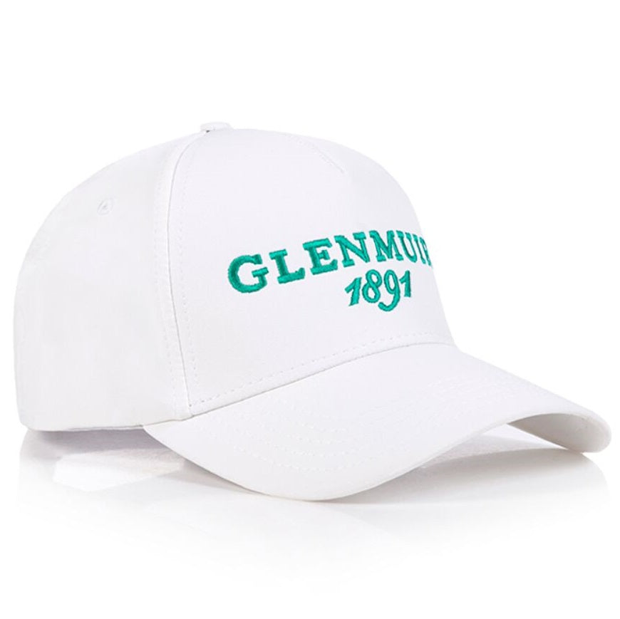 GLENMUIR Cowan Logo Golf Cap - White / Marine Green