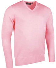 Load image into Gallery viewer, Glenmuir Men&#39;s Wilkie V Neck Fine Merino Sweater - Candy
