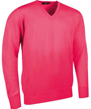 Load image into Gallery viewer, Glenmuir Men&#39;s Wilkie V Neck Fine Merino Sweater - Daiquiri
