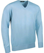 Load image into Gallery viewer, Glenmuir Men&#39;s Wilkie V Neck Fine Merino Sweater - Paradise
