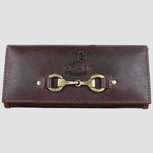 Load image into Gallery viewer, GRAYS Lily Snaffle Leather Purse - Women&#39;s - Brown
