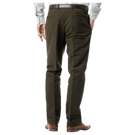GURTEEN Epsom Moleskin Trousers - Olive Gurteen