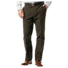 Load image into Gallery viewer, 40% OFF GURTEEN Epsom Moleskin Trousers - Olive - 36 LONG
