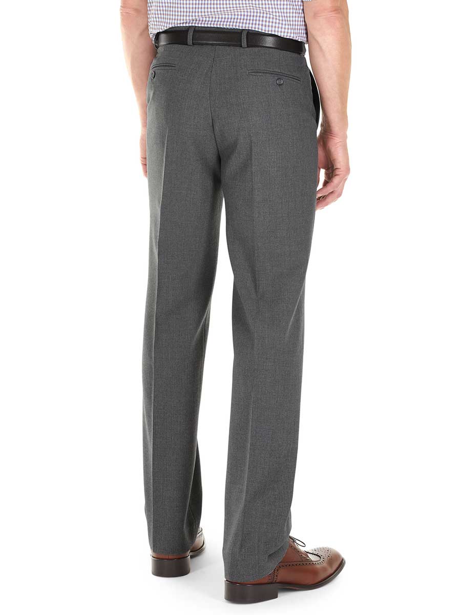 GURTEEN Trousers - Cologne Formal Stretch Flannels - Grey
