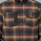 HARKILA Aivak Soft Brushed Shirt - Mens - Burgundy