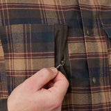 HARKILA Aivak Soft Brushed Shirt - Mens - Burgundy