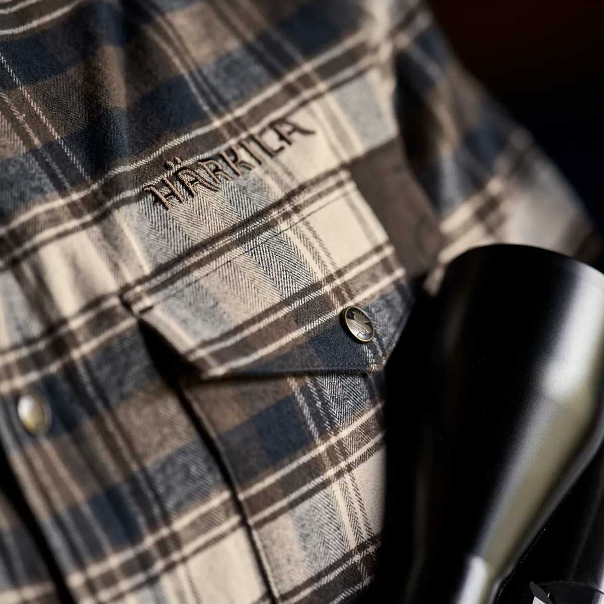 HARKILA Aivak Soft Brushed Shirt - Mens - Turkish Coffee