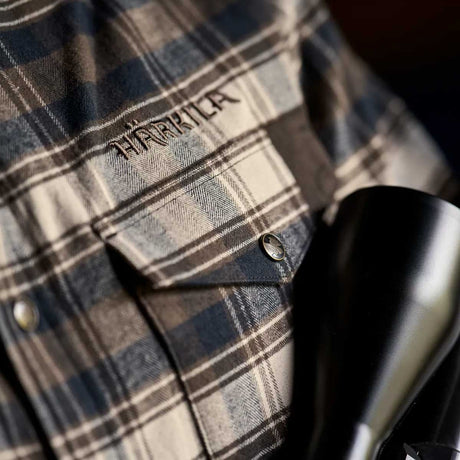 HARKILA Aivak Soft Brushed Shirt - Mens - Turkish Coffee