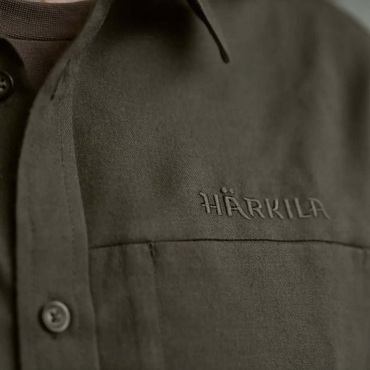 HARKILA Alto Long Sleeve Shirt - Mens - Willow Green