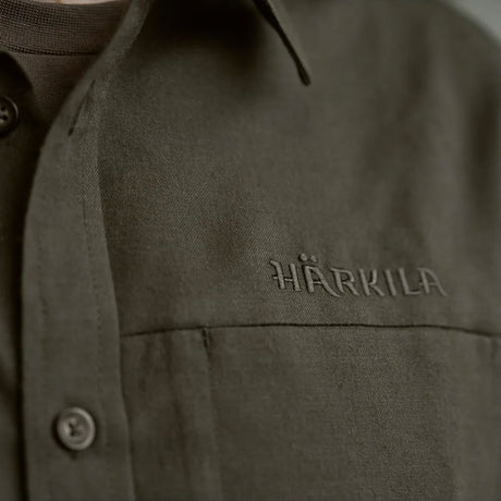 HARKILA Alto Long Sleeve Shirt - Mens - Willow Green